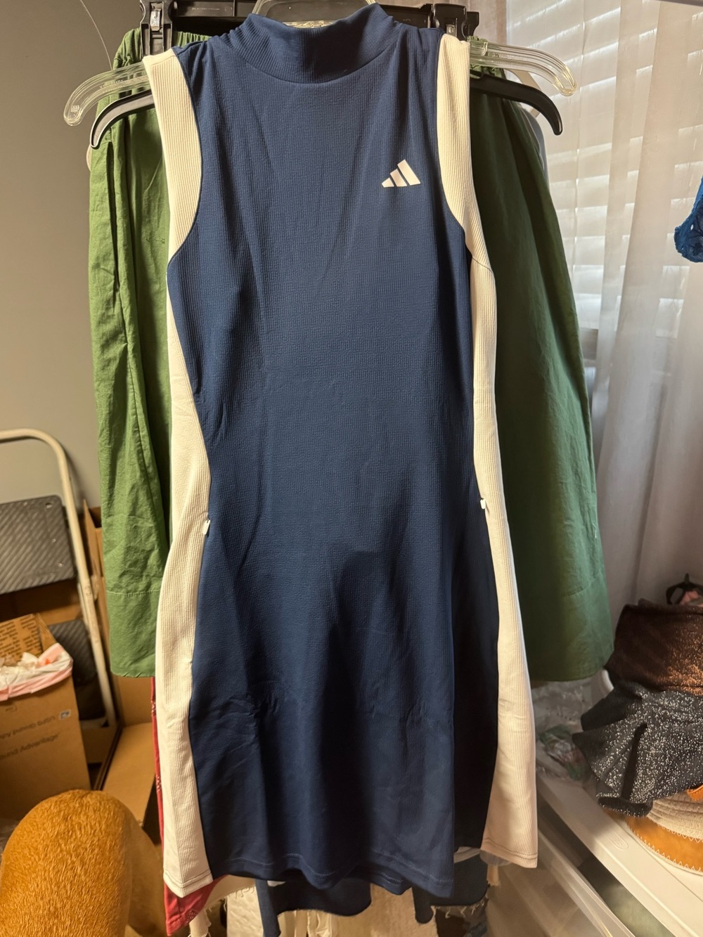 Adidas Ult365 Dress in Navy Size XS NWT Retai $110 - Picture 7 of 10